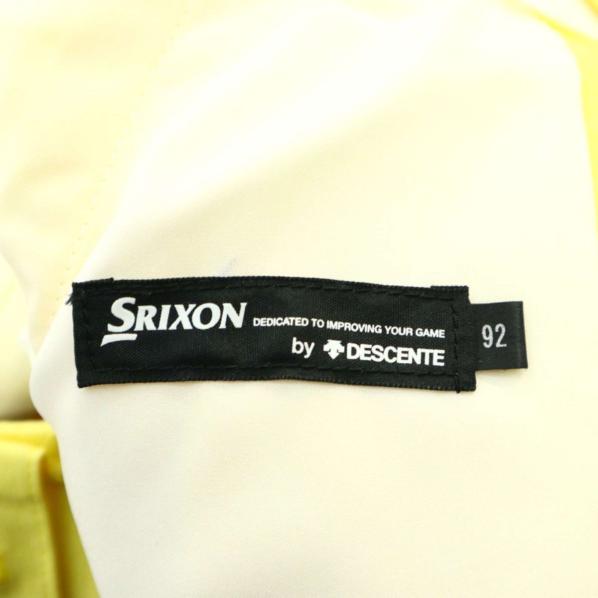SRIXON スリクソン 通年 ロゴ刺★ ストレッチ スラックス パンツ Sz.92　メンズ ゴルフ 大きいサイズ　A4B00587_2#R_画像8