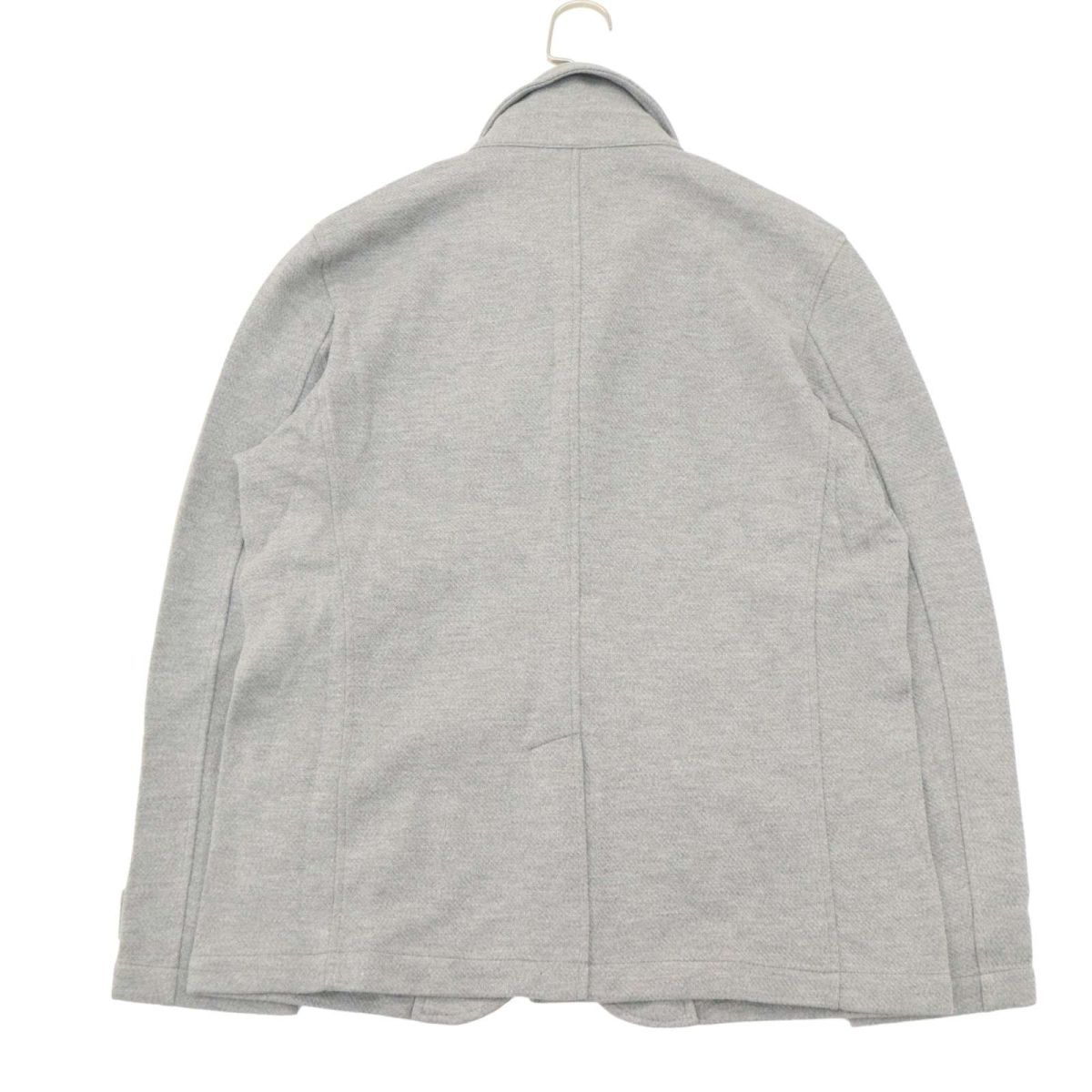 [ новый товар не использовался ] THE SHOP TK Takeo Kikuchi через год подкладка окантовка * раунд цвет жакет Sz.L мужской серый A4T01328_2#O