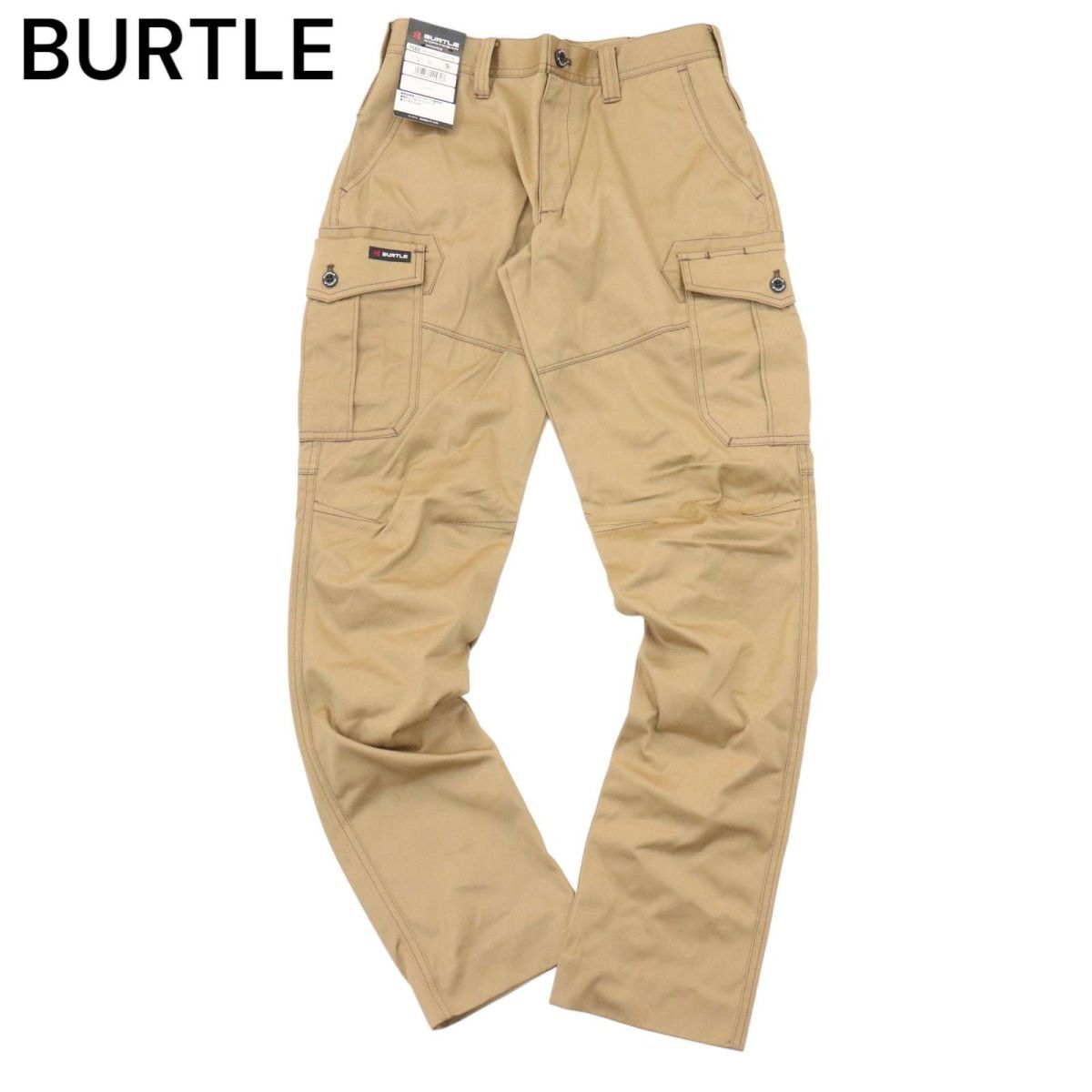 【新品 未使用】 BURTLE バートル 通年 製品静電 膝立体 カーゴ パンツ Sz.S メンズ 作業服 A4B00925_2#Rの画像1