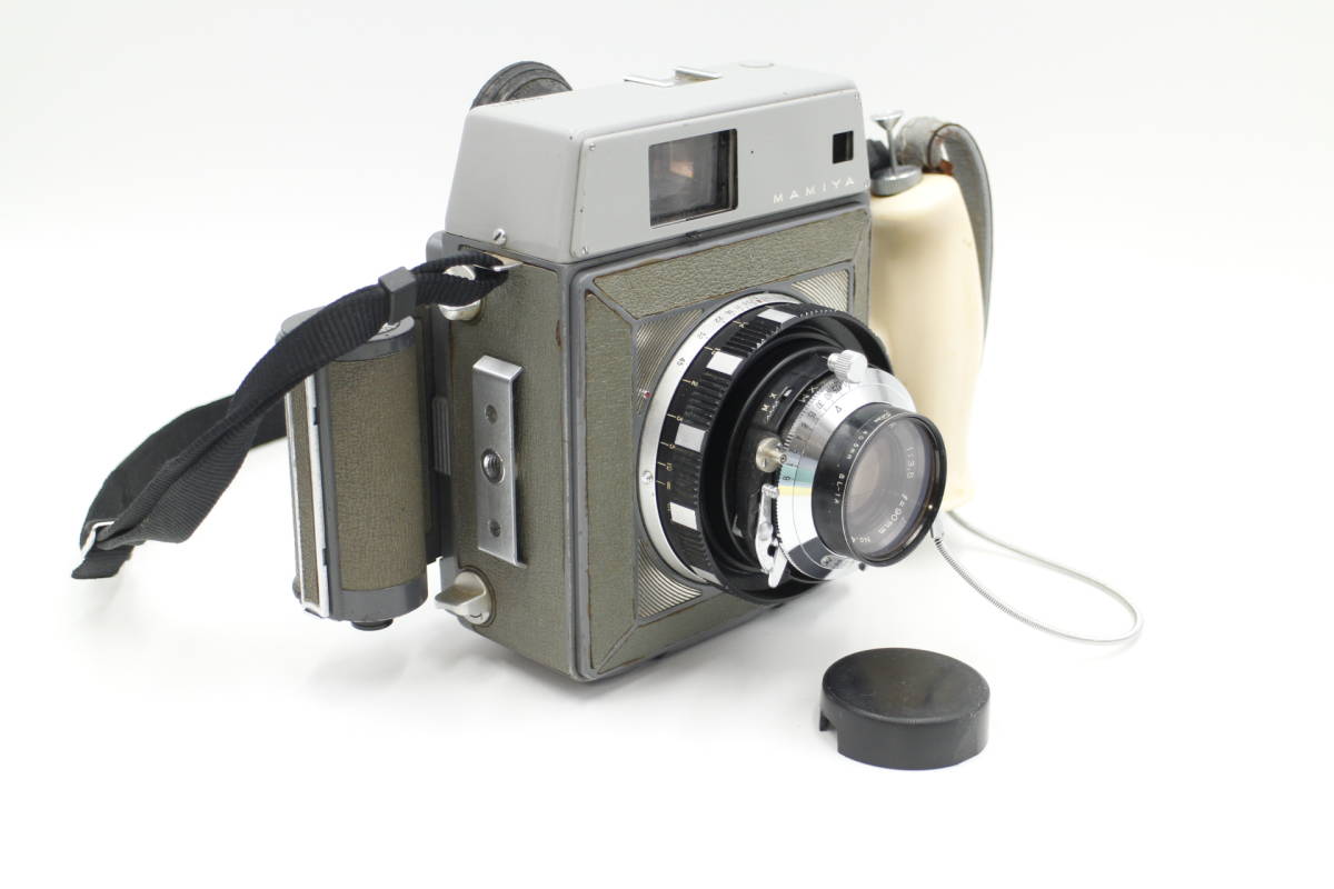 [M-TN 345] Mamiya マミヤ Press 6x9 フィルムカメラSekor 90mm F/3.5 標準レンズ_画像1