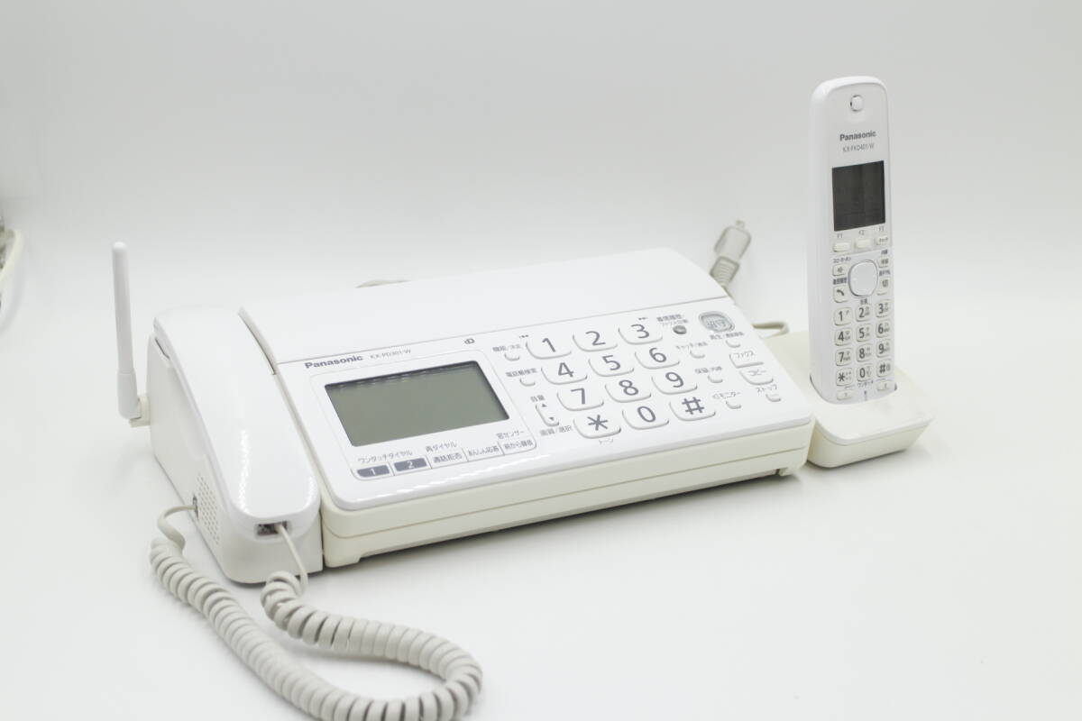 [M-TN 332] Panasonic Panasonic KX-PD301-W телефонный аппарат . беспроводная телефонная трубка комплект 