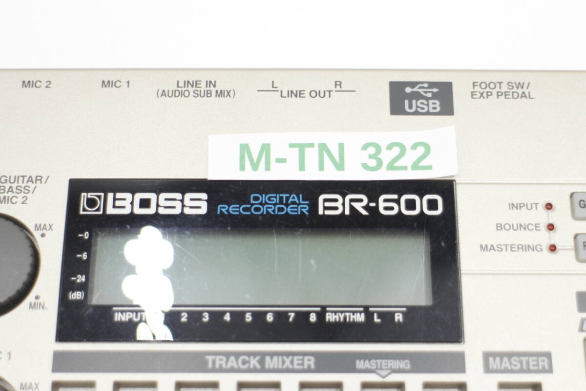 [M-TN 322] BOSS BR-600 デジタルレコーダー_画像10