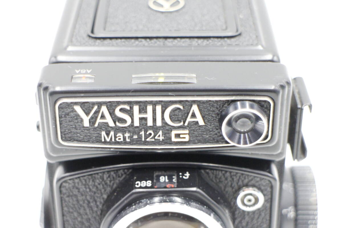 YASHICA Mat-124G двухобъективный зеркальный камера 