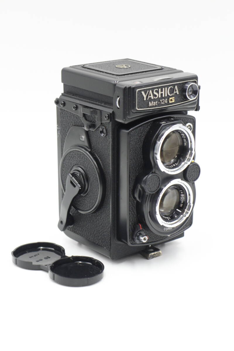 YASHICA Mat-124G двухобъективный зеркальный камера 