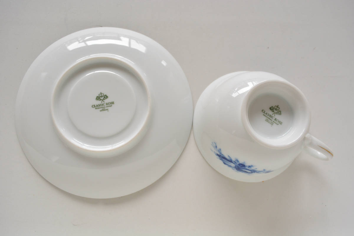 [ Rosenthal Rosenthal ]CLASSIC ROSE cup & saucer / Classic rose / blue rose 