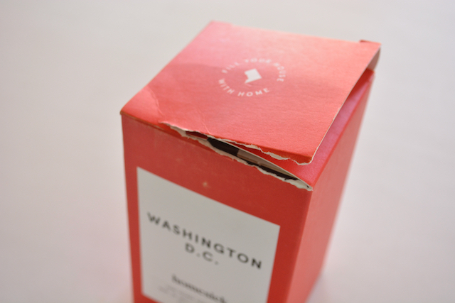 未使用/USA【 homesick ホームシック 】WASHINGTON D.C. ワシントン アロマキャンドル 13.75oz（390g）桜 チェリーブラッサムの画像5