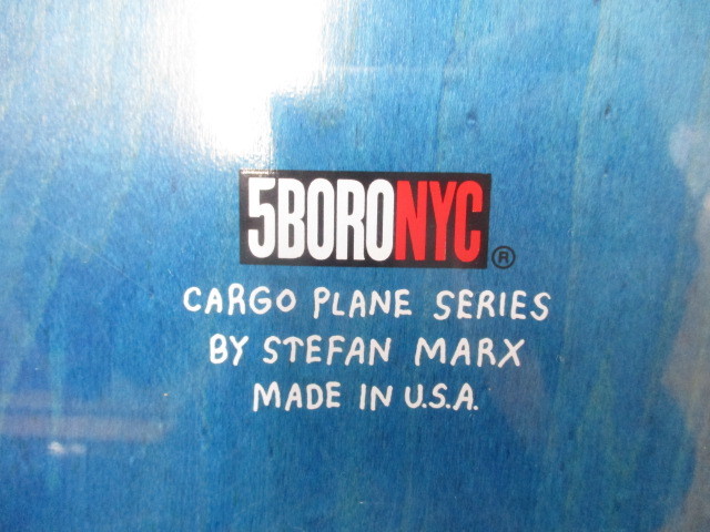 新作☆即決 5BORO NYC ファイブボロ STEFAN MARXデザイン OVERNIGHT SERIES デッキ SIZE:8.125x31.75.magenta gx1000 wknd quasi tbpr ftcの画像4