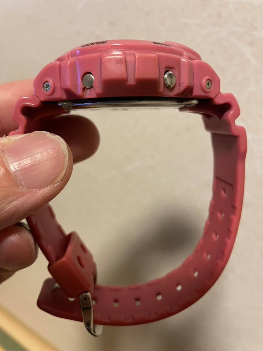 CASIO カシオ G-SHOCK DW-6900CS ピンク系 腕時計 メンズ デジタル 現状品_画像3