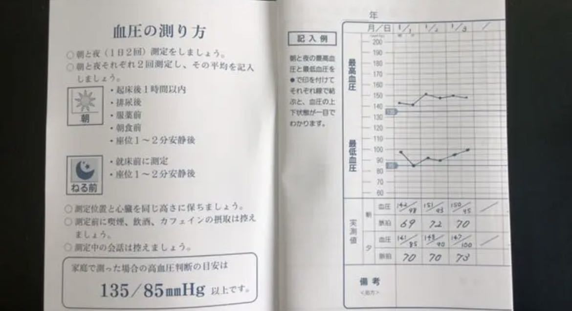 【送料無料】血圧手帳10冊セット!!大容量シェアパック