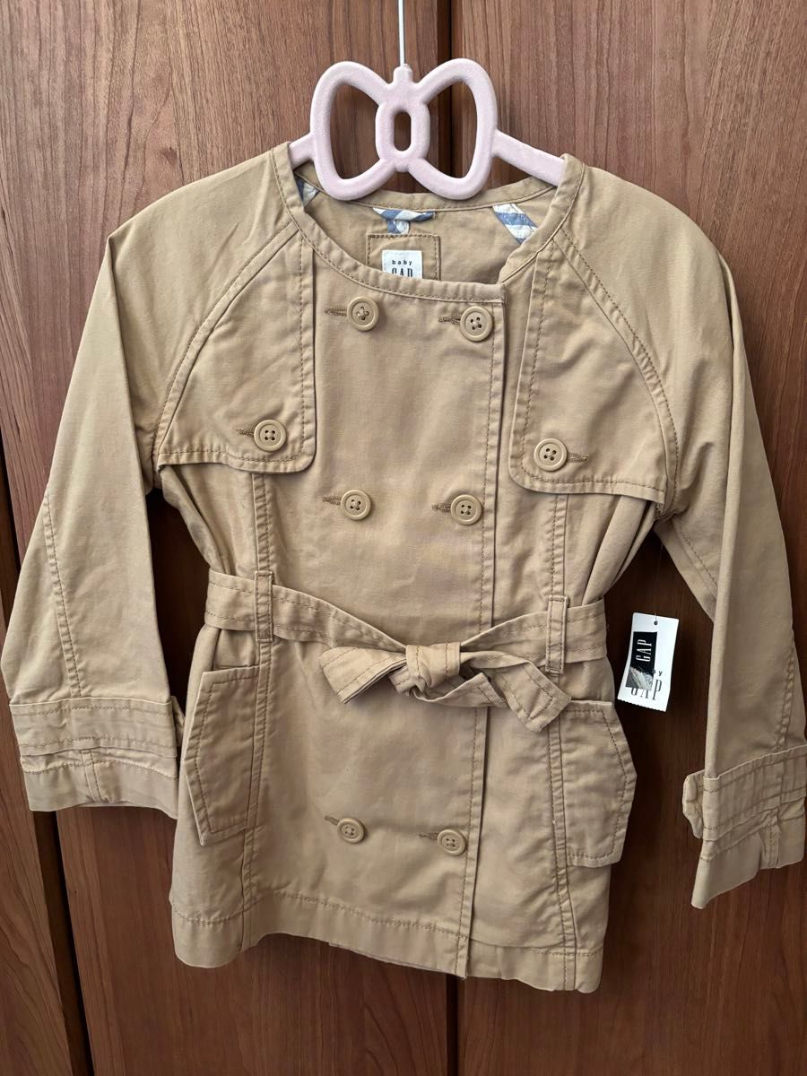 gapスプリングコート　トレンチコート　新品　105㎝　キッズ服　上着