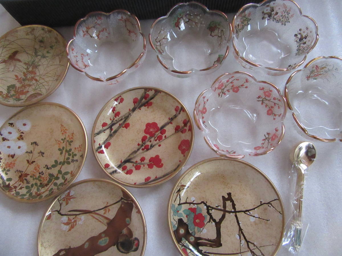  光琳 ファンシークラフトグラス 小皿 鉢 スプーンの画像8
