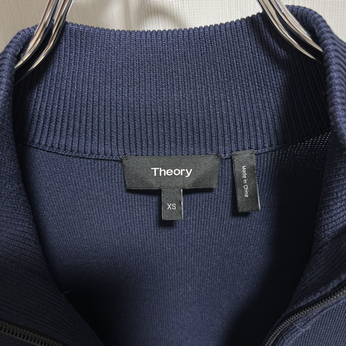 【大人の色気】Theory セオリー トラックジャケット ネイビー XS_画像6