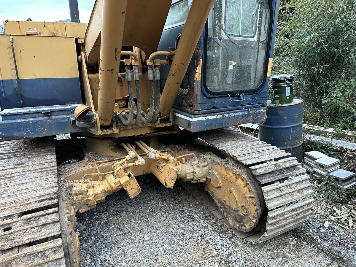  Komatsu KOMATSU hydraulic excavator 12-HT-2 Yumbo 0.45m3 hour :4017 operation verification settled 