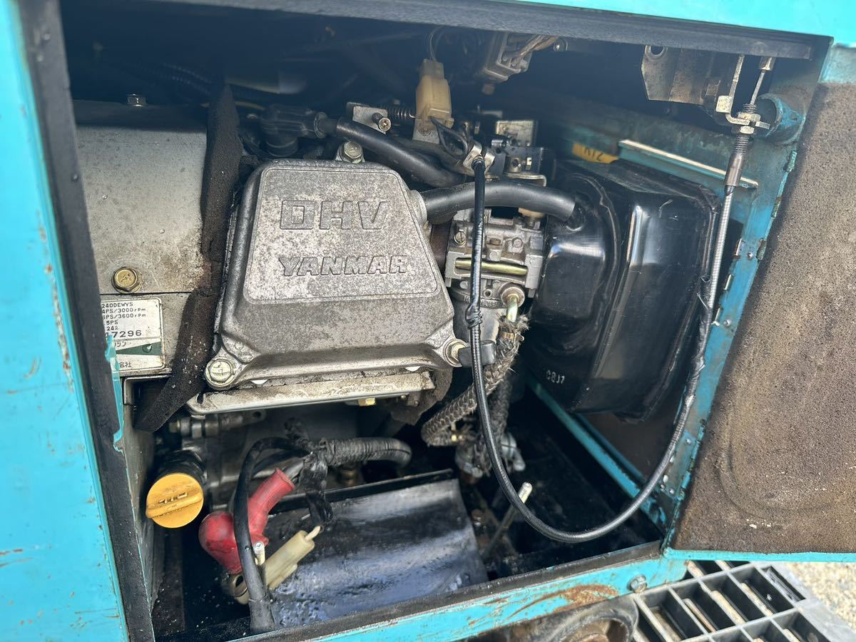 Yahoo!オークション - YANMAR ヤンマー 発電溶接機 YGW150SS-1 Yahoo!オークション - YANMAR ヤンマー 発電溶接機 YGW150SS-1