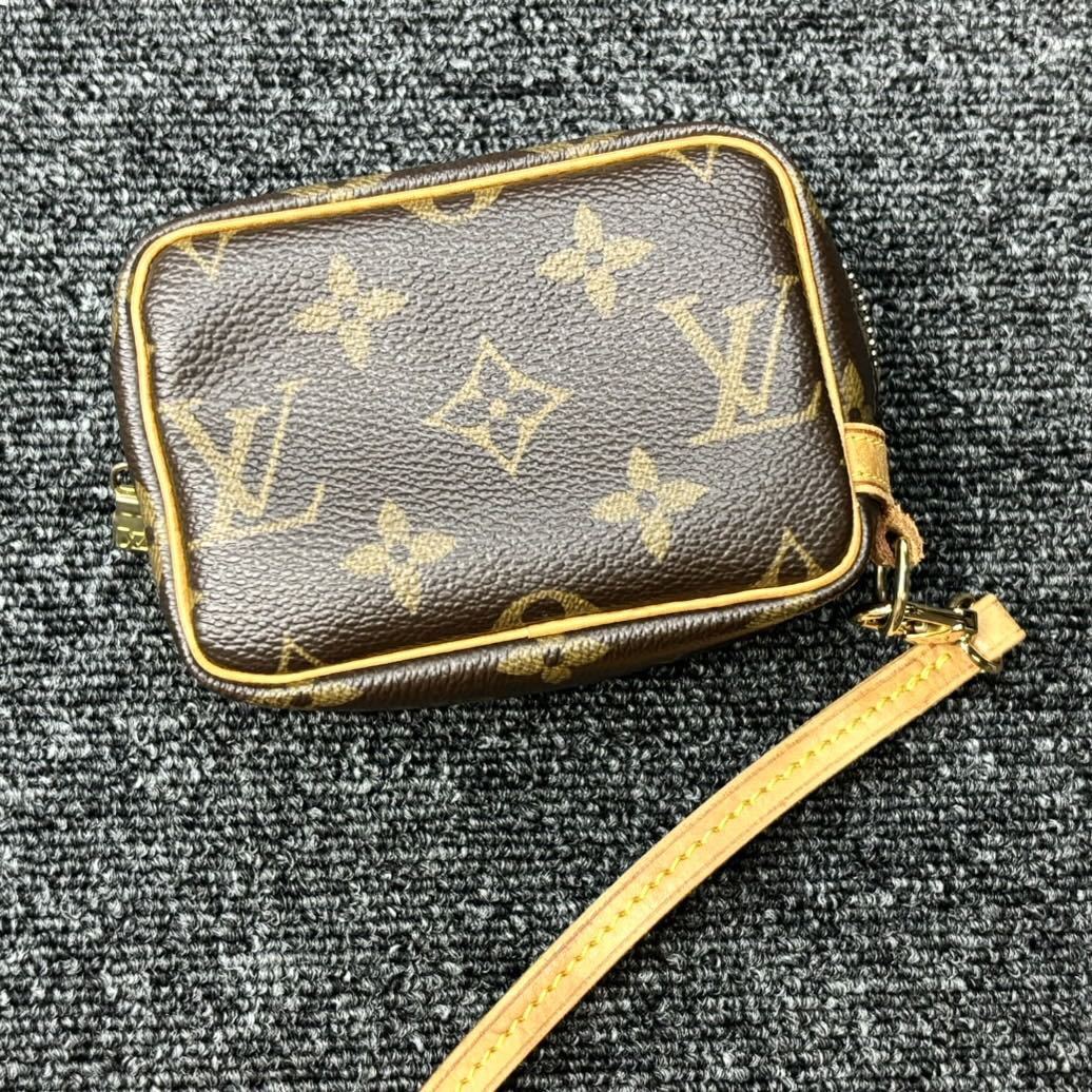 ★1円スタート★LOUIS VUITTON ルイヴィトン モノグラム トゥルース ワピティ M58030シリアルFL0085 ポーチ 小物入れ アクセサリーポーチ