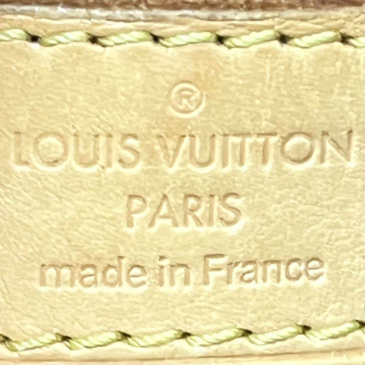 ★1円スタート★LOUIS VUITTON ルイヴィトン モノグラム バティニョール M51153 ショルダーバッグ シリアルMI0066トートバック ブラウン _画像9