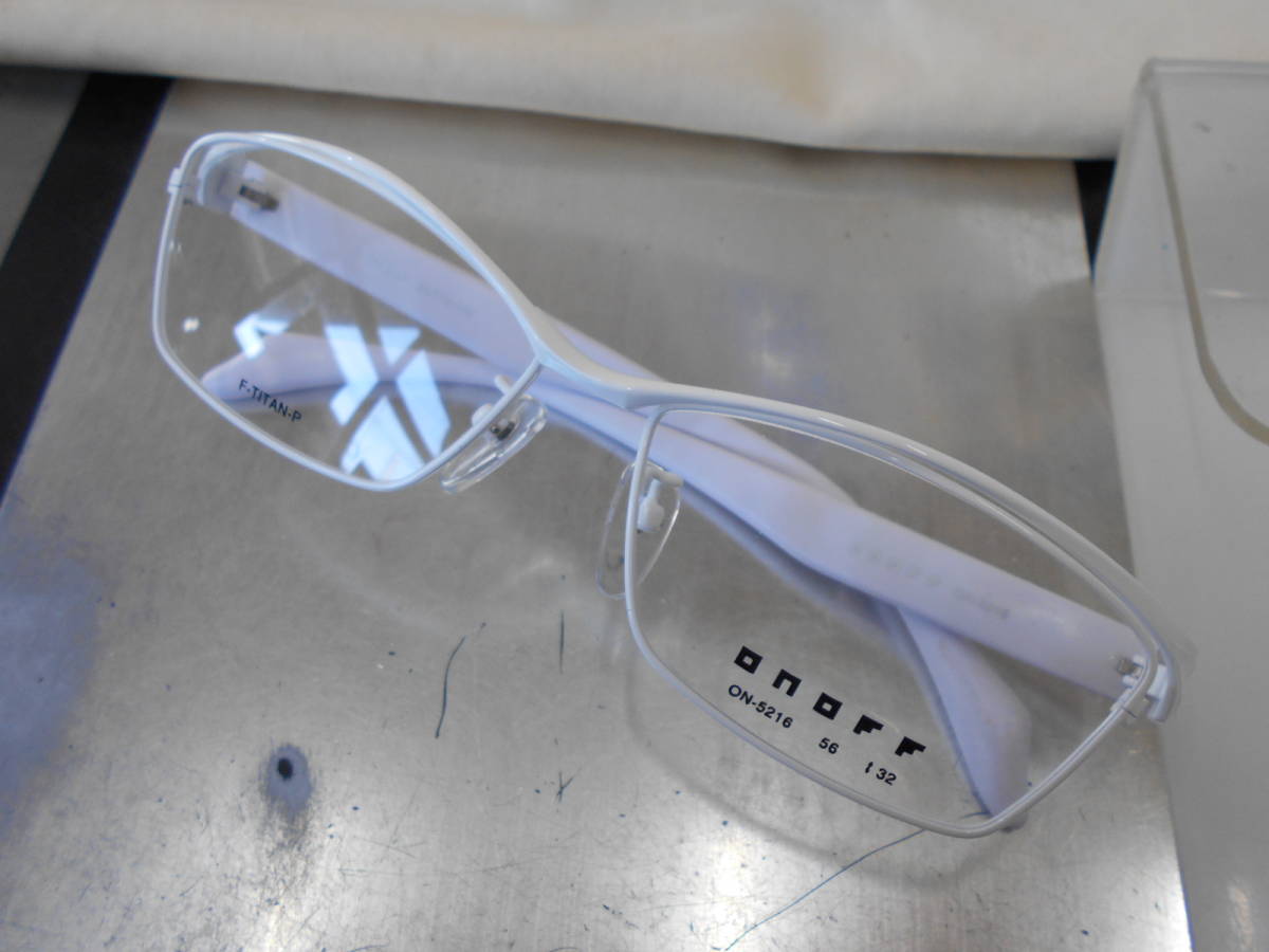 ONOFF オノフ 超かっこいい眼鏡フレーム ON-5216-1 ナイロールデザイン 