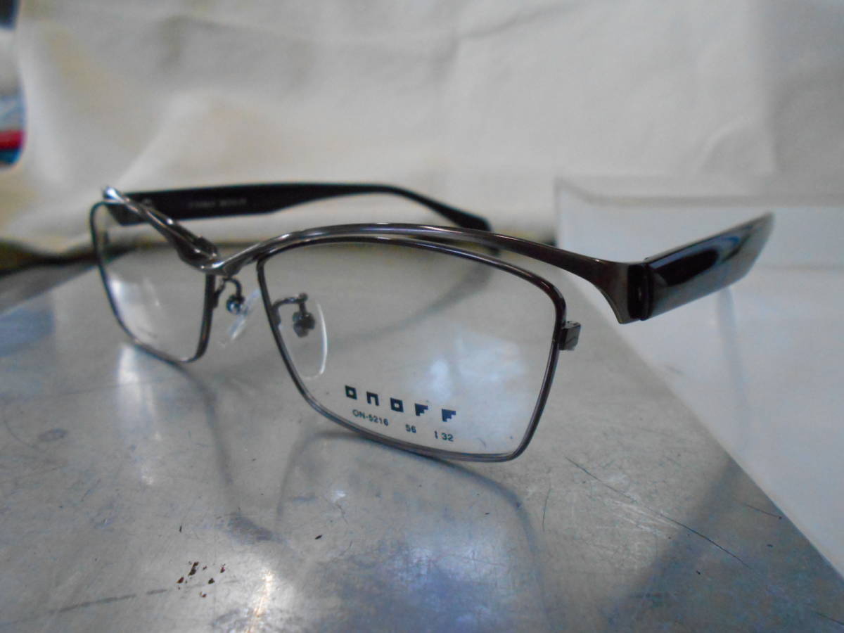 安い品質保証 ヤフオク! - ONOFF オノフ 超かっこいい眼鏡フレーム ON