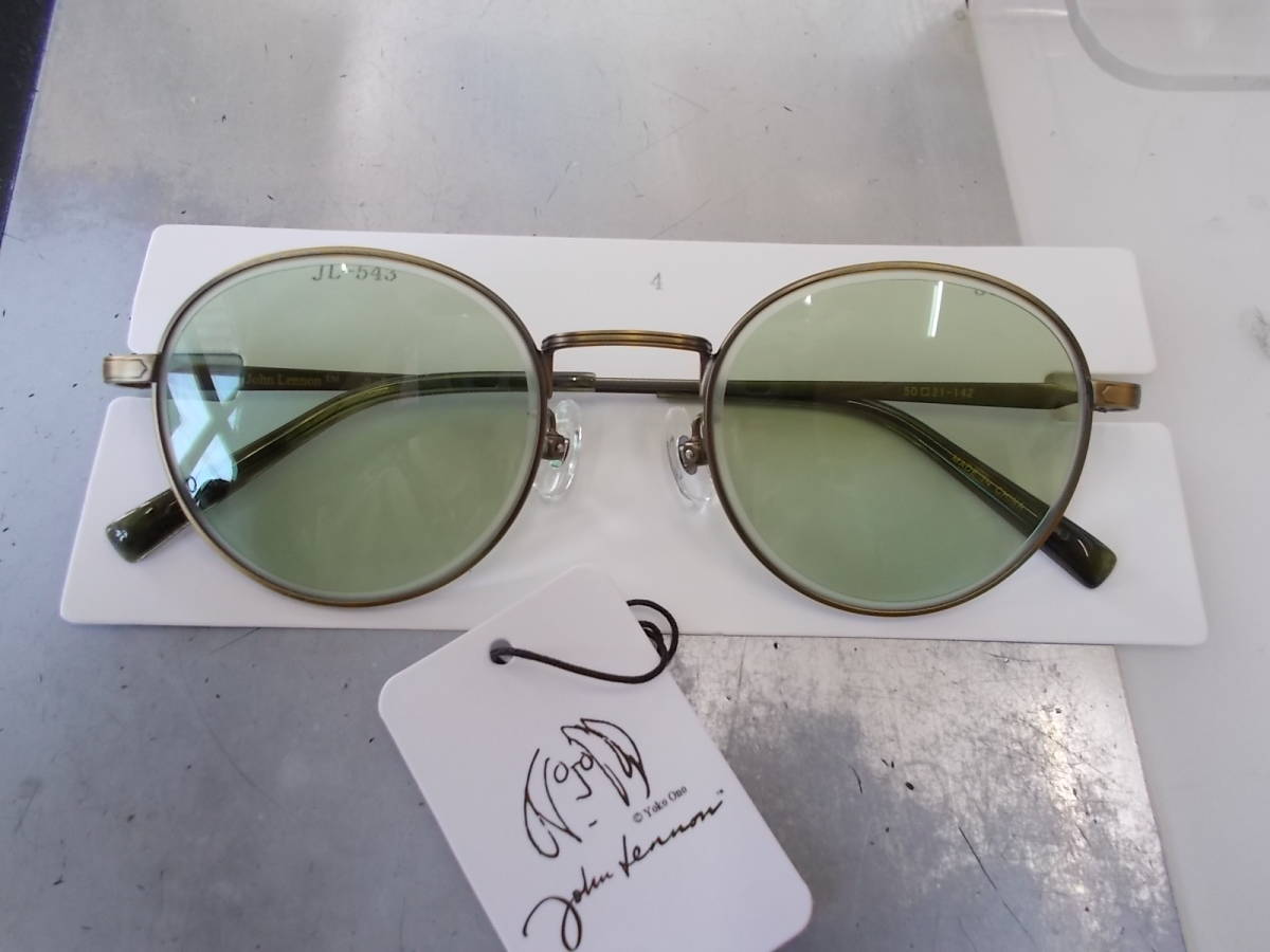 ジョンレノン John Lennon ボストン 丸眼鏡 サングラス JL-543-4 お洒落 眼鏡フレームにもOK !