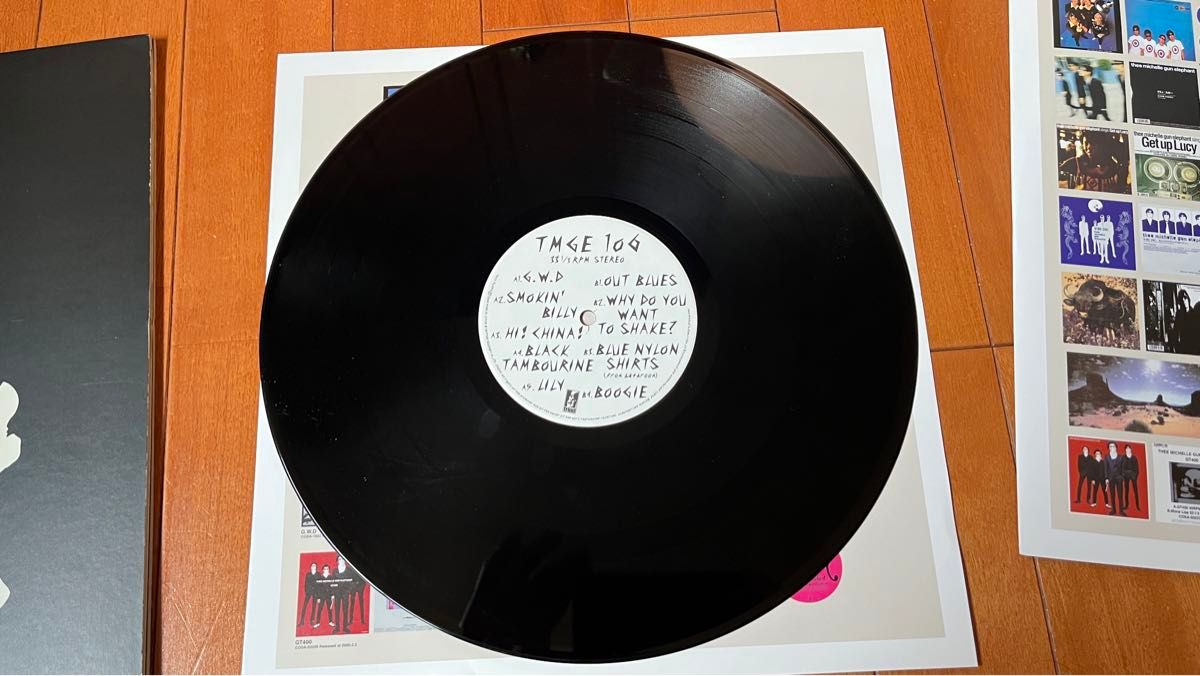 【レア盤】ミッシェル・ガン・エレファント BESTアルバム 「TMGE 106」 限定盤 アナログ レコード LP 2枚組