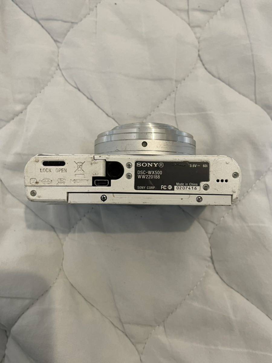 デジタルカメラ SONY DSC-WX500 ソニー Cyber-shot コンパクトデジタルカメラ ホワイト_画像9