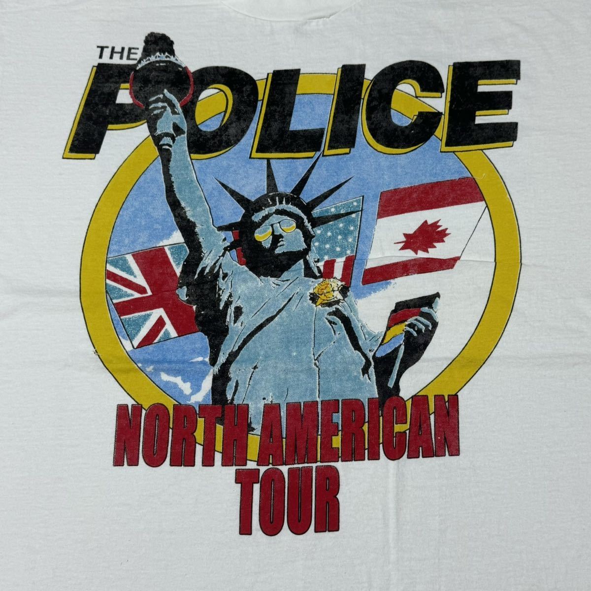 The Police N American tour Tシャツ　Lサイズ_画像2