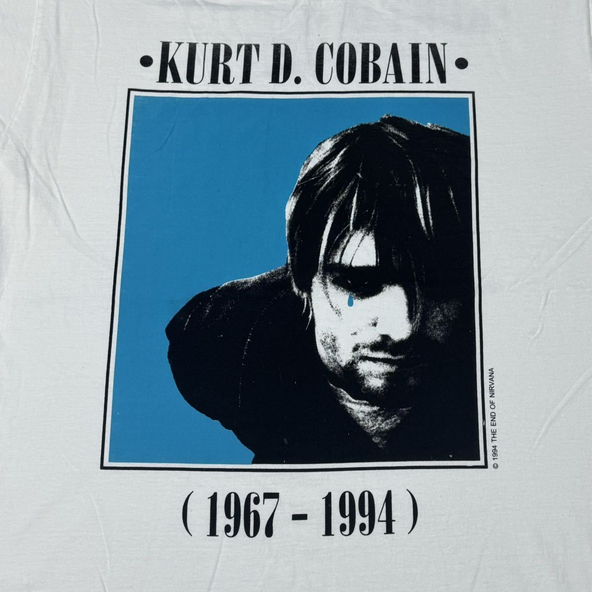 NIRVANA Kurt Cobain カートコバーン Tシャツ　XLサイズ_画像2