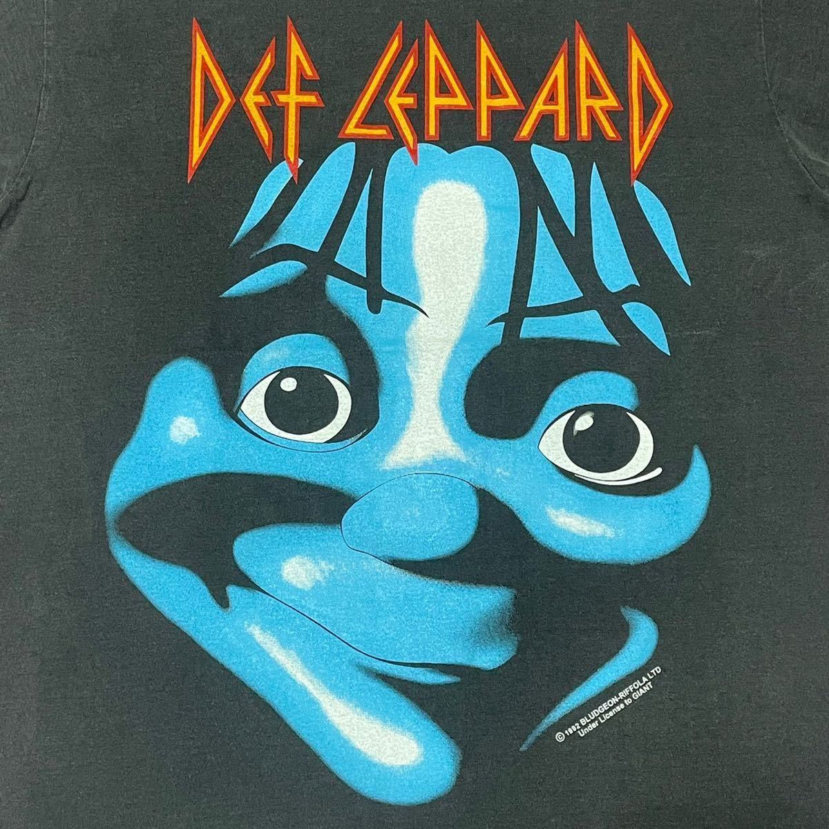 90s DEF LEPPARD デフレパード ロックバンド bio Tシャツ XLサイズ_画像2