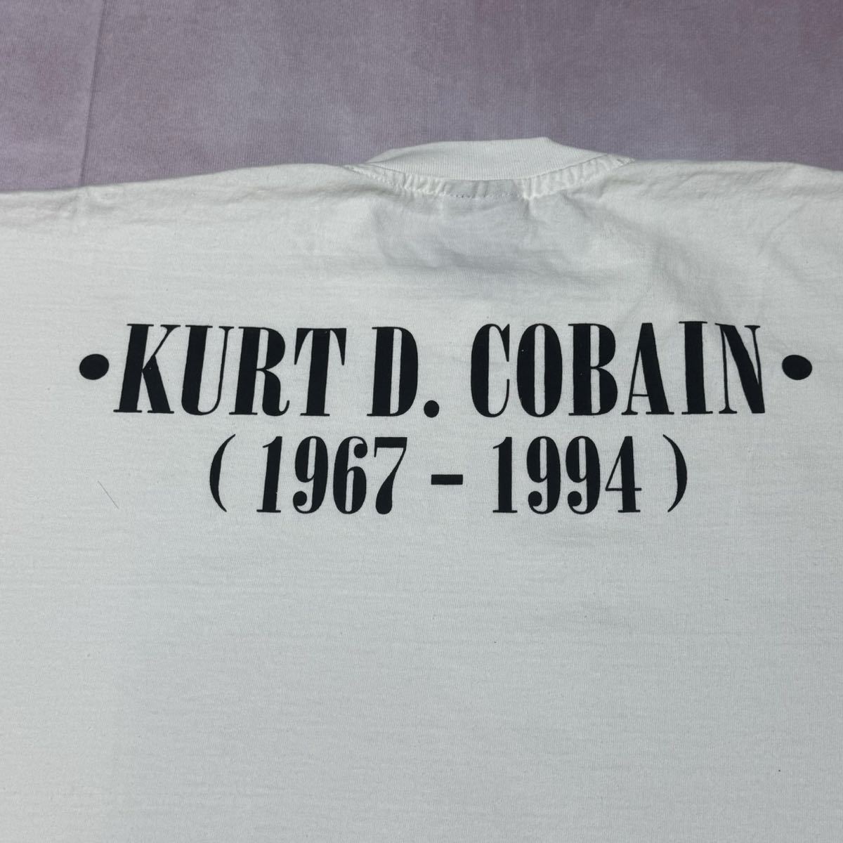 NIRVANA Kurt Cobain カートコバーン Tシャツ　XLサイズ_画像7