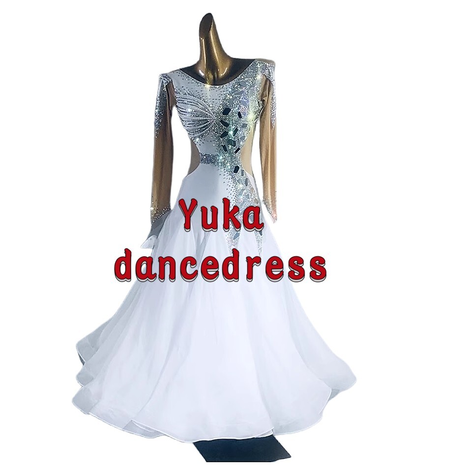 NEW 社交ダンスドレス・モダンドレス・スタンダードドレス オーダーメイド、最高品質modern-715