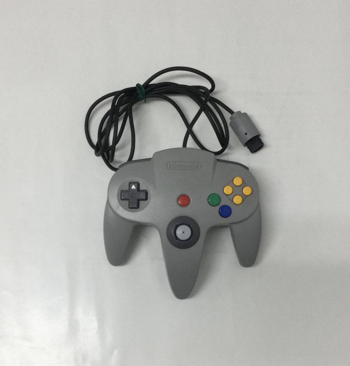 24N64-013 nintendo Nintendo 64 N64 controller gray retro game soft operation verification settled use impression equipped 