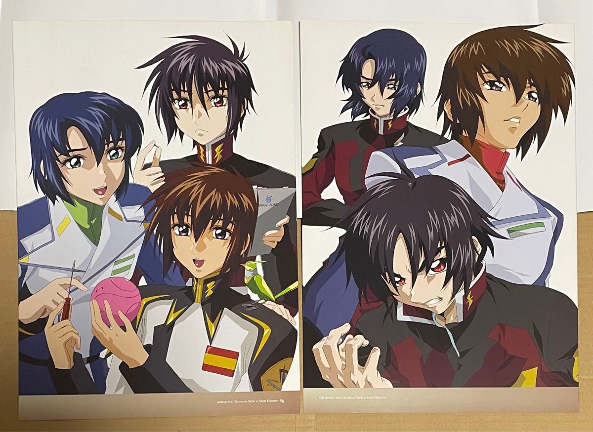 ガンダム SEED DESTINY キラ アスラン シン セット ピンナップ ガンダム SEED DESTINY キラ アスラン シン セット ピンナップ