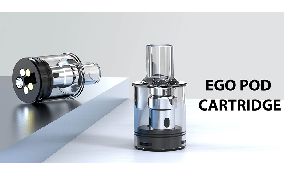 新品 Joyetech eGo pod kit レインボー＋交換用 1.2ohm pod 5個セット 電子タバコ Vape ベイプ_画像4