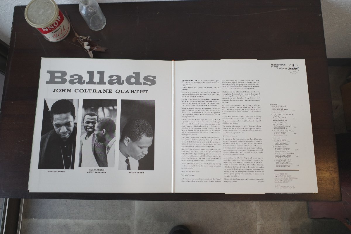 ○JOHN COLTRANE Ballads ジョン・コルトレーン ＬＰ　アナログ盤・レコード　バラード YP-8574-AI　古道具のgplus広島　2402ｋ_画像4