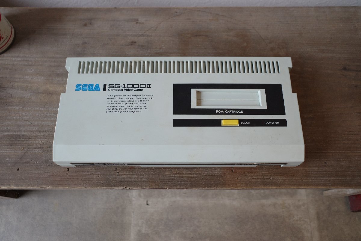 ○セガ SEGA　SG-1000Ⅱ　レトロ　ゲーム機本体　 古道具のgplus広島2402ｋ_画像2