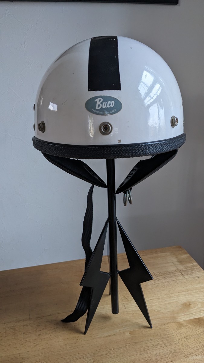 ビンテージ ヘルメット ブコ BUCO　プロテクター　トラベラー　ディフェンダー　ハーフヘルメット　サイズ6,1/2〜8　検）bell rt マグナム