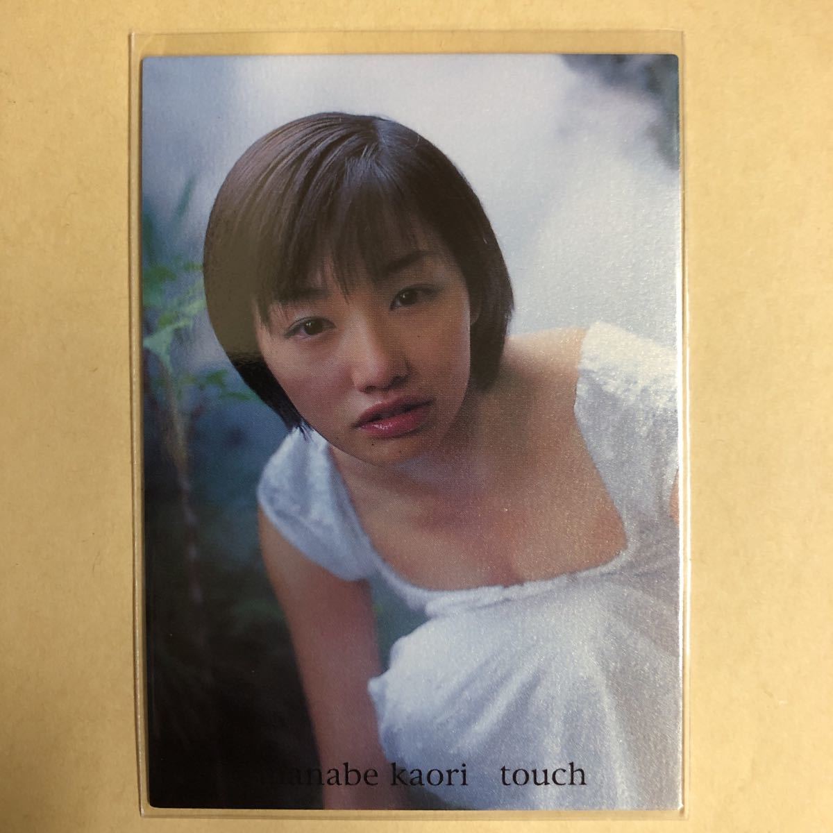 Kaori Manabe 2000 Treka Idol Gravure Card M.K.36 Торговая карта талантов