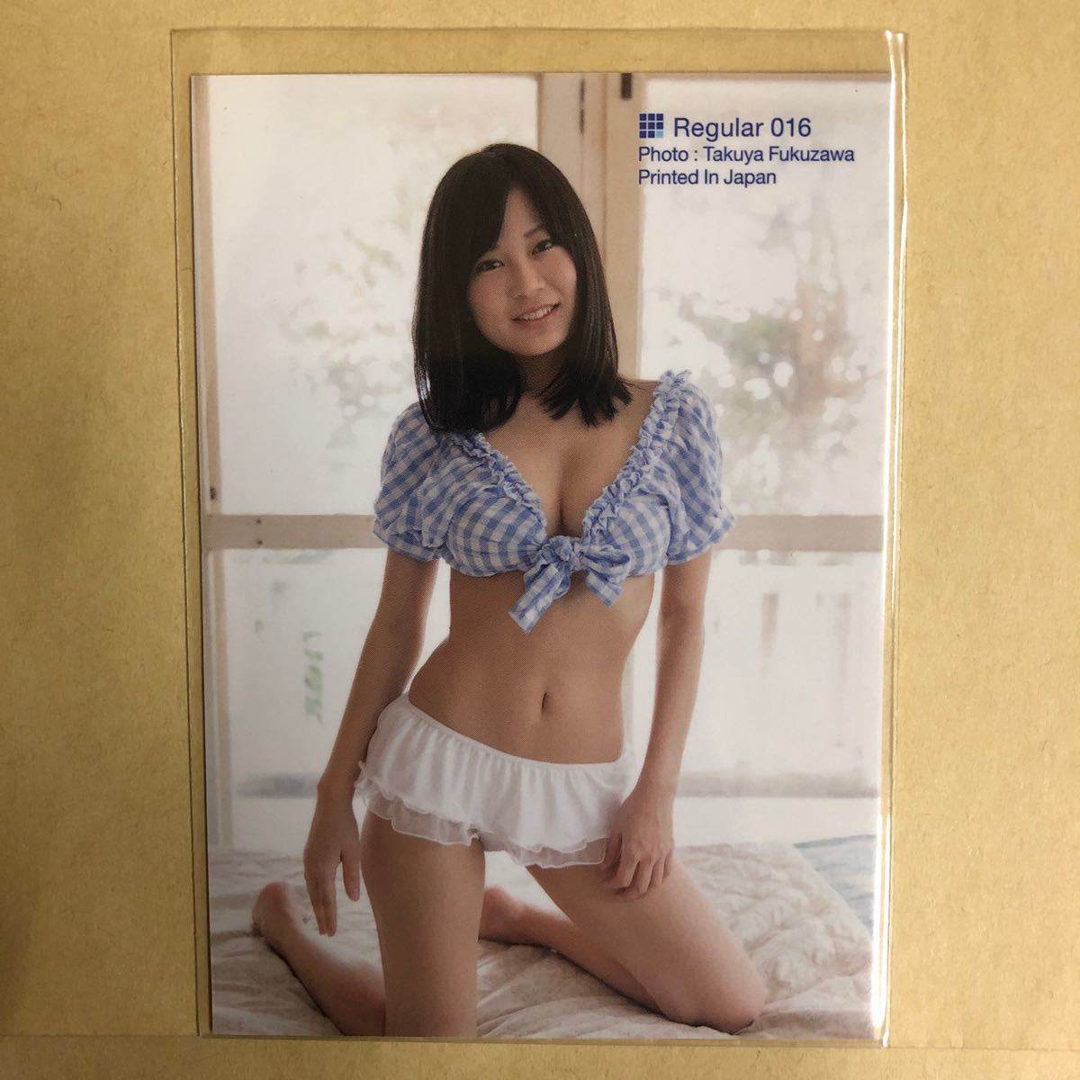 RaMu 2019 トレカ アイドル グラビア カード 水着 ビキニ 016 タレント ファースト トレーディングカード_画像2