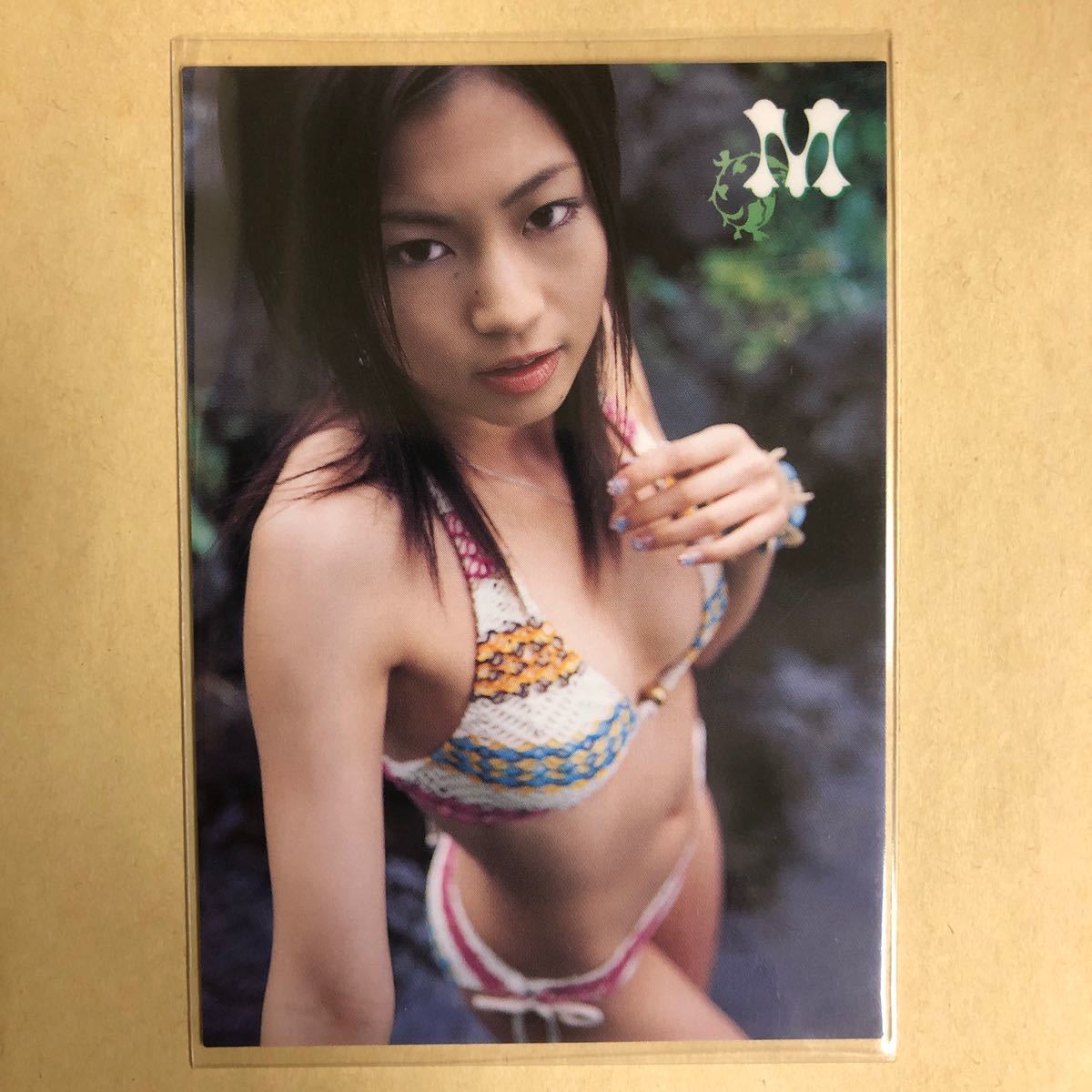 安田美沙子 2007 さくら堂 トレカ アイドル グラビア カード 水着 ビキニ 36 タレント トレーディングカード_画像1