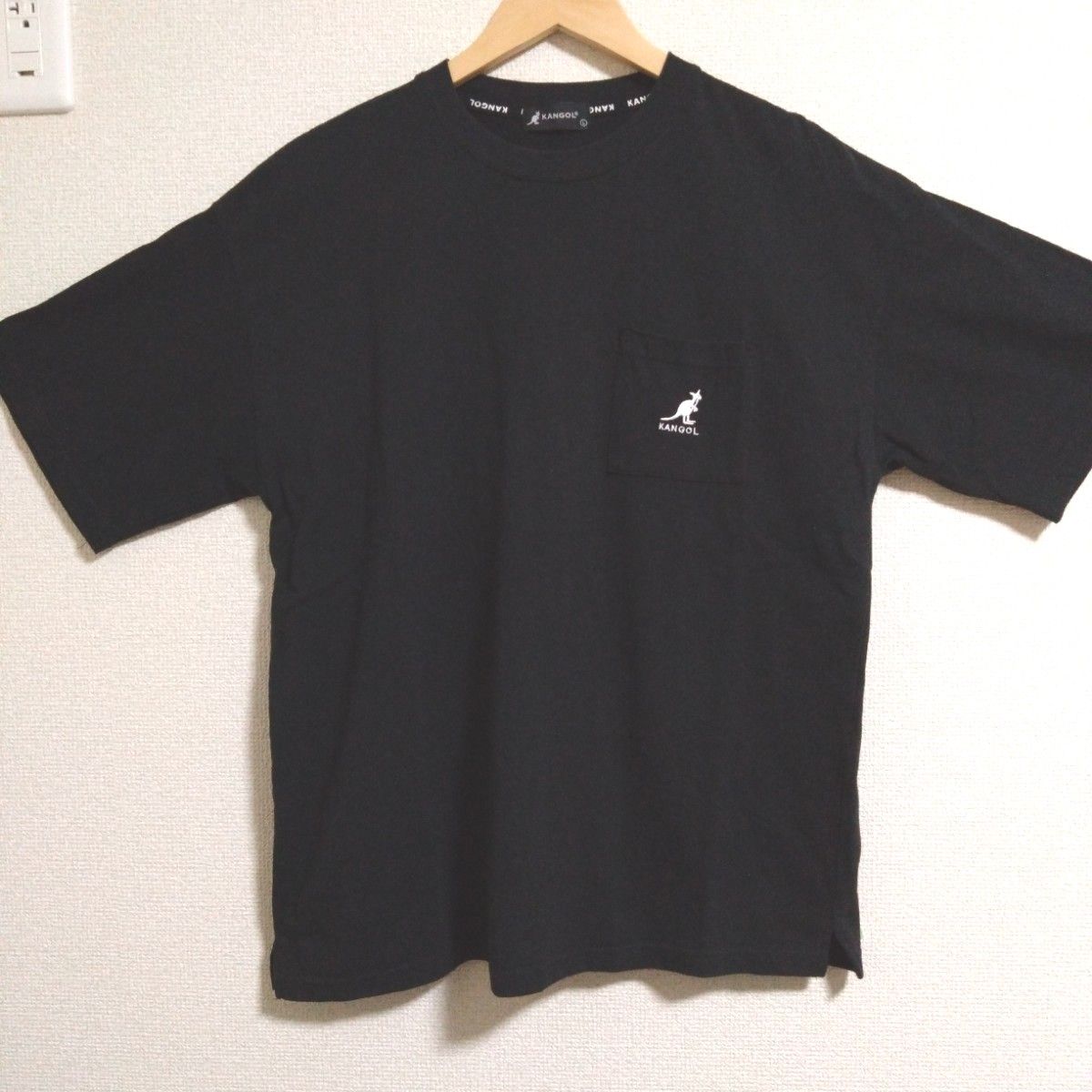 KANGOL カンゴール 半袖 Tシャツ 黒 メンズ レディース