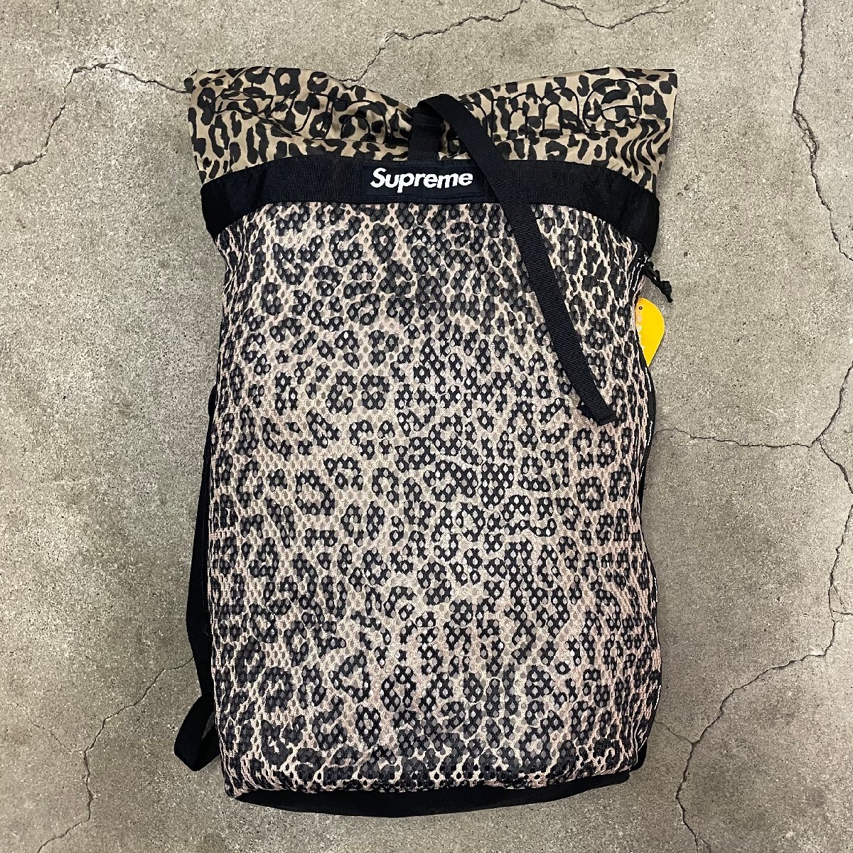 Supreme Mesh Backpack Leopard シュプリーム メッシュ スモール バックパック レオパード_画像1