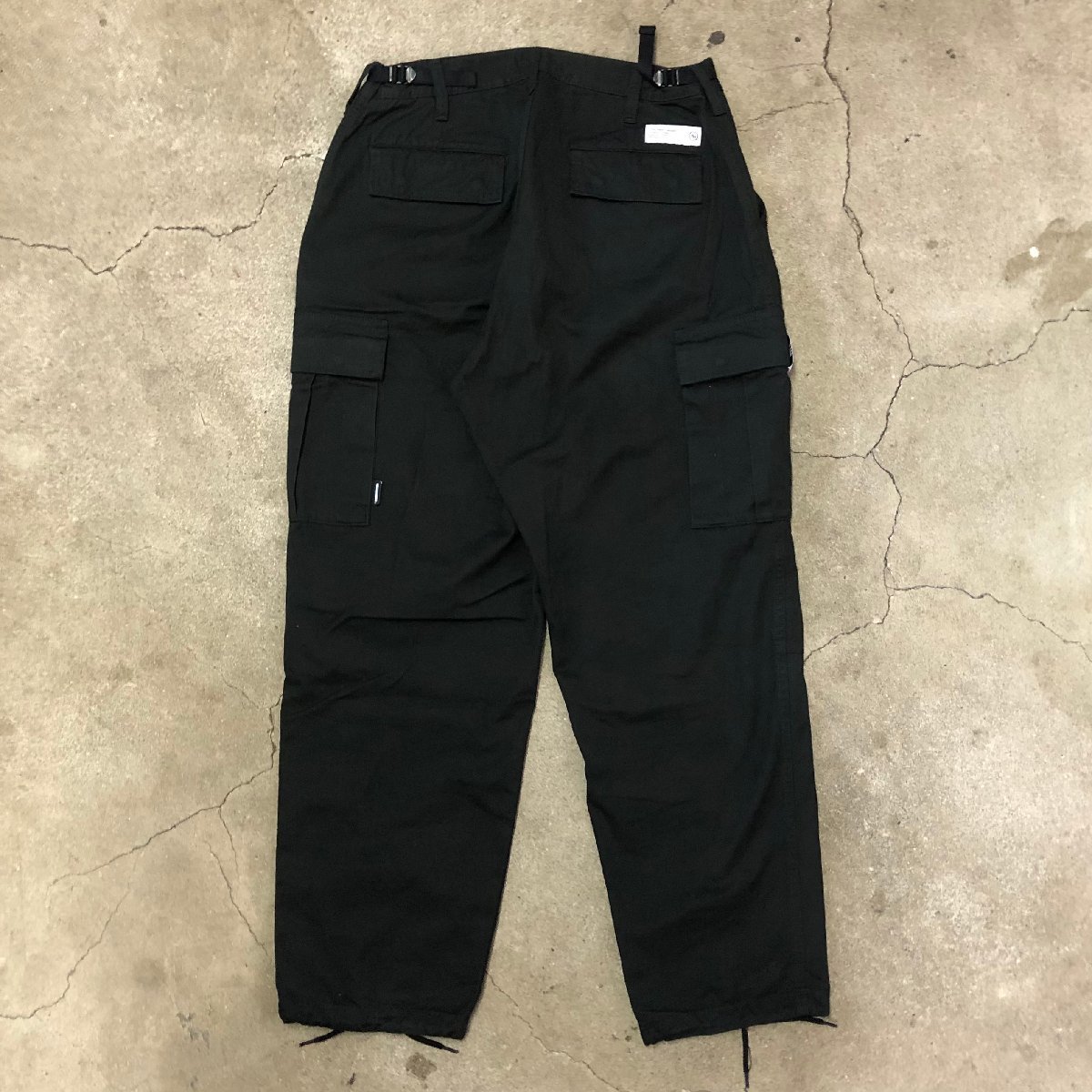 23aw NEIGHBORHOOD BDU PANTS BLACK S ネイバーフッド バトル ドレス ユニフォーム パンツ_画像2