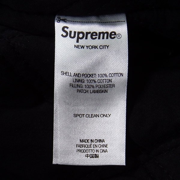 未使用品 Supreme Great China Wall Hooded Work Jacket Black M シュプリーム 中國長城 グレートチャイナウォール ワークジャケット_画像6