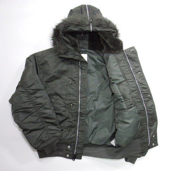 極美品 23AW WTAPS N-2B CORE SPEC / JACKET NYLON.TWILL.ALPHA INDUSTRIES L OLIVE ダブルタップス アルファ_画像3