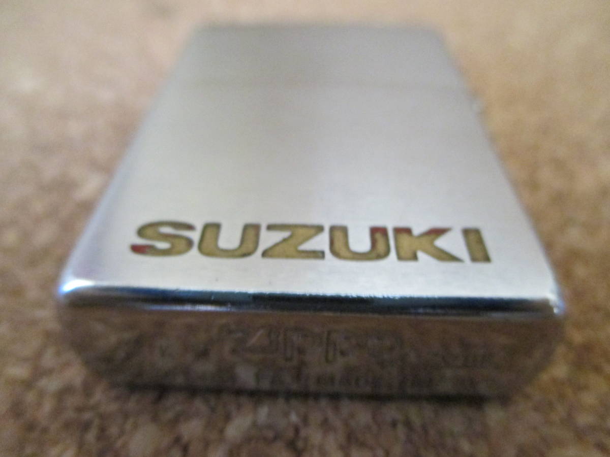 ZIPPO [SUZUKI KATANA GSX1100S Suzuki Katana kerun. impact ]1992 year 11 month manufacture Japanese sword Honda Kawasaki oil lighter Zippo waste version ultra rare 