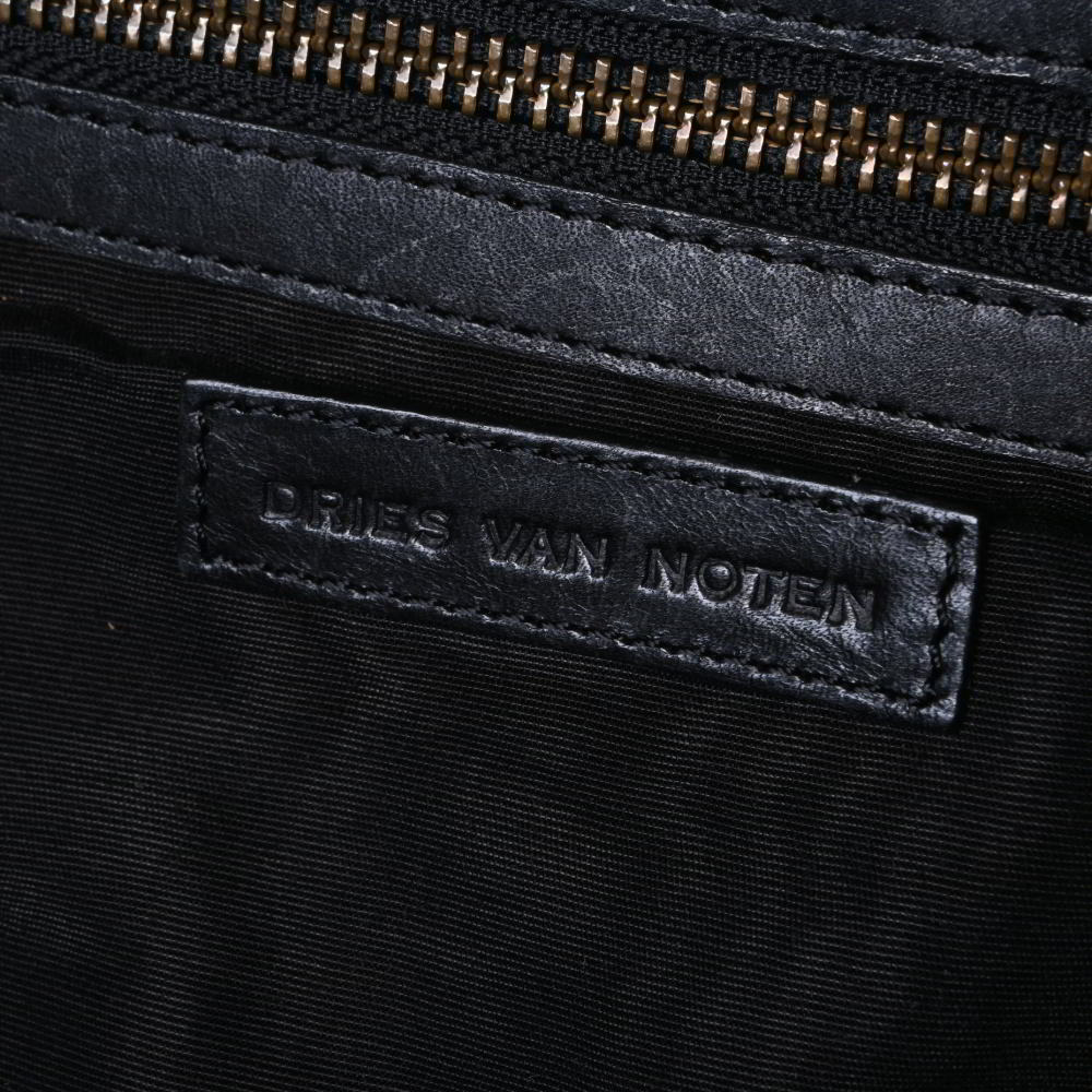 DRIES VAN NOTEN パイソン切替 ハンドバッグ - グレー ドリスヴァンノッテン KL4BUBUQ24_画像6