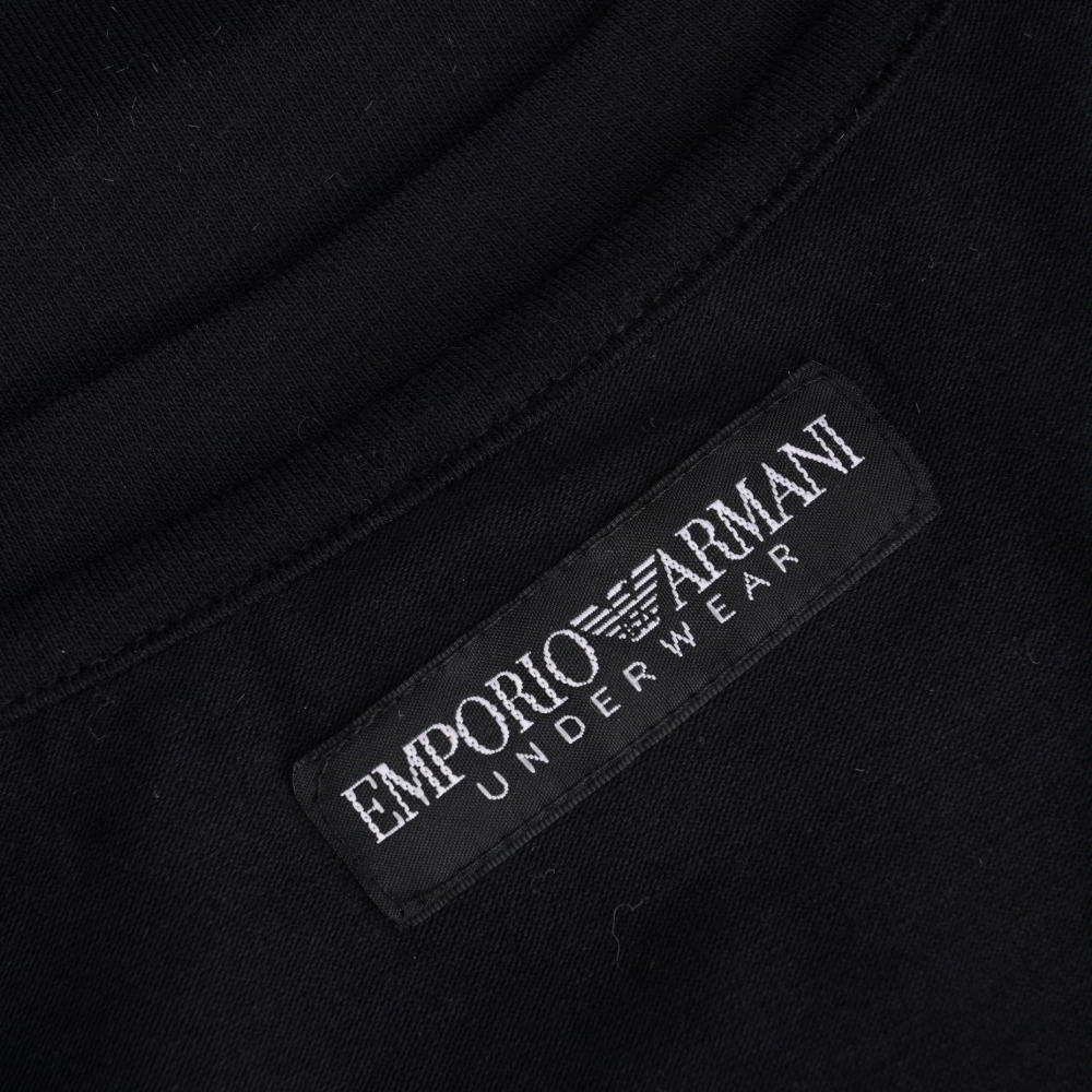 未使用 EMPORIO ARMANI GAプリント Vネック Tシャツ 46 ブラック エンポリオアルマーニ KL4BUCHS27_画像5