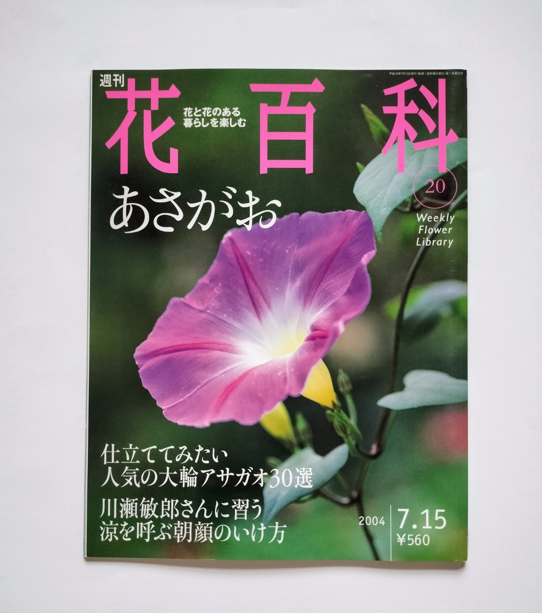 週刊　花百科　16.17.18.19.20の５冊セット