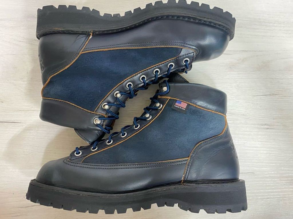 希少モデル★使用僅か極美品★ダナーDanner EXPLORER SHIPS EXCLUSIVE シップス 別注 エクスプローラー 33801 ネイビーUS8.5EE(26.5〜27.0)の画像2