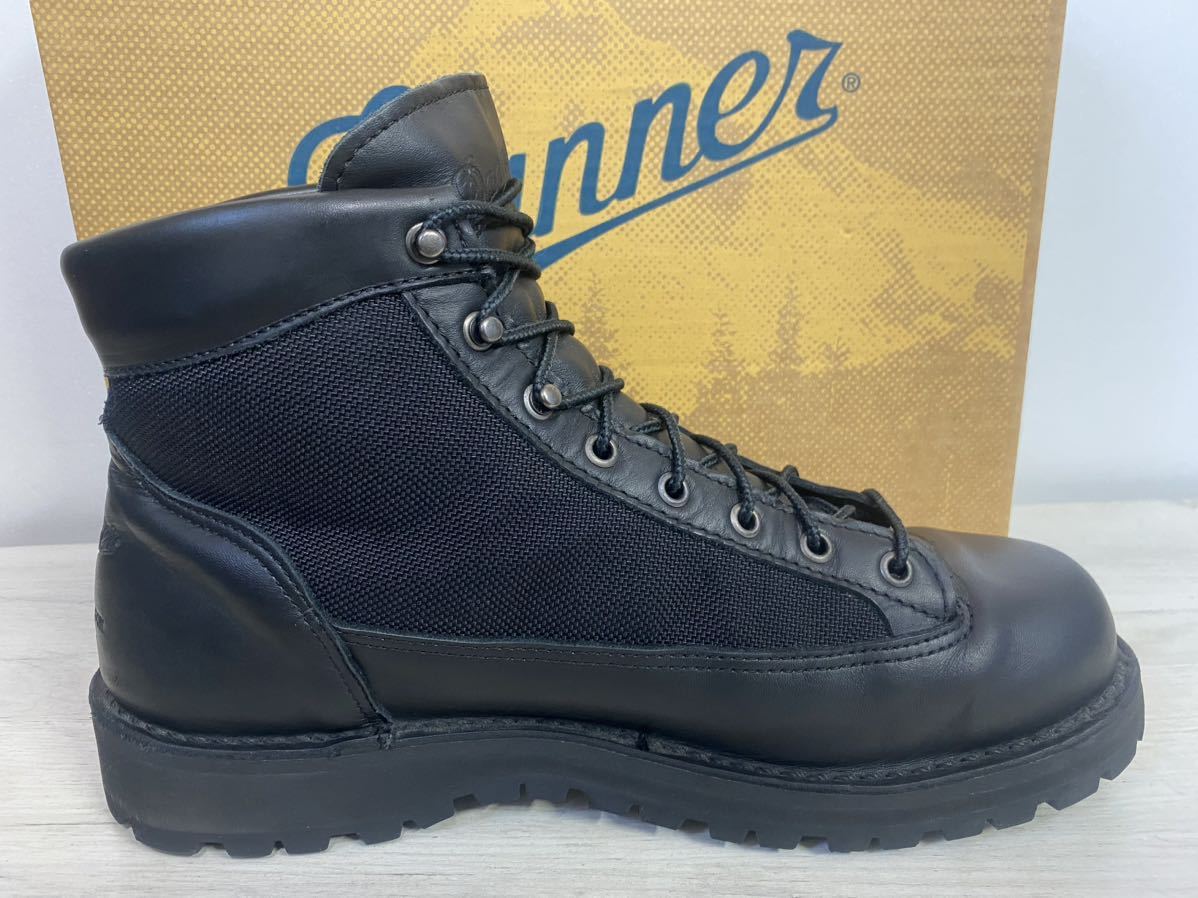 希少サイズ31400X使用少ない美品■DANNER LIGHT BLACK★ ダナーライトゴアテックス 黒 ★US10EE(28.0〜28.5)30420. 30440 30465 33221_画像5